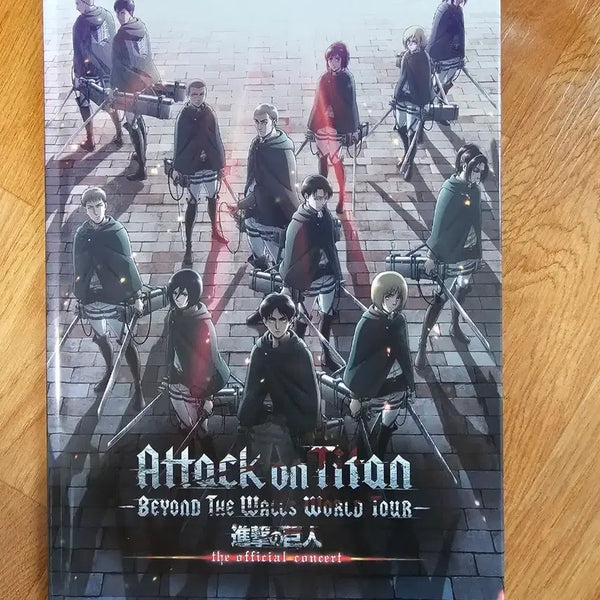 [BUNJANG] Attack on Titan Concert Orchestra Program Book / 진격의 거인 콘서트 오케스트라 프로그램북