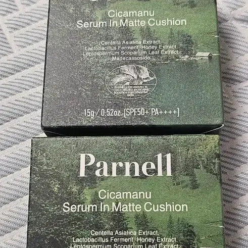 [BUNJANG] Parnell Cicamanu Serum in Matte Cushion (21) Renewal Version / (새상품 반값)파넬 시카마누 세럼 인 매트 쿠션 21호 본품 15g 리뉴얼후 제품