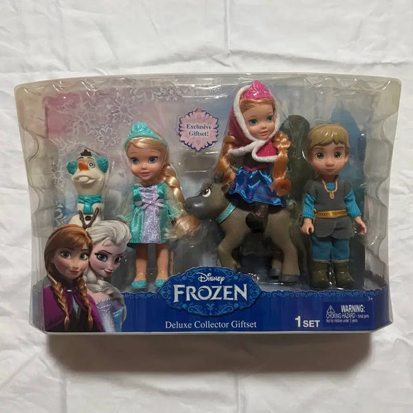 [BUNJANG] Disney Frozen Deluxe Collector Giftset Mini Doll 5-Figure Set (Sealed) / [미개봉] 디즈니 겨울왕국 디럭스 컬렉터 기프트셋(Disney Frozen Deluxe Collector Giftset) 미니돌 5종 세트
