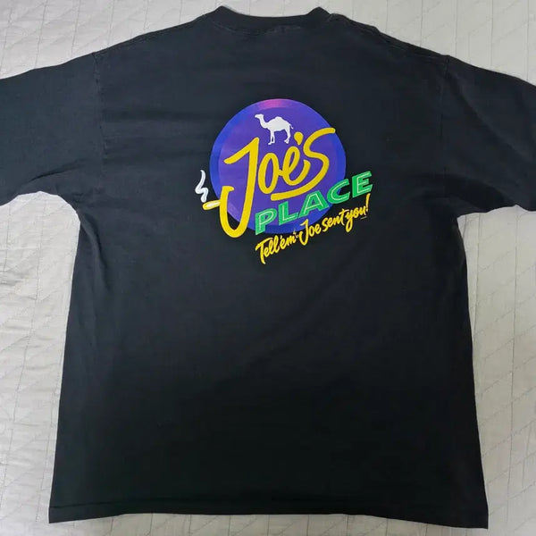 [BUNJANG] Vintage 90s Joe's Place Camel Single Stitch T-Shirt XL / [XL] 90s 빈티지 카멜 joe's place 티셔츠 ver 델타