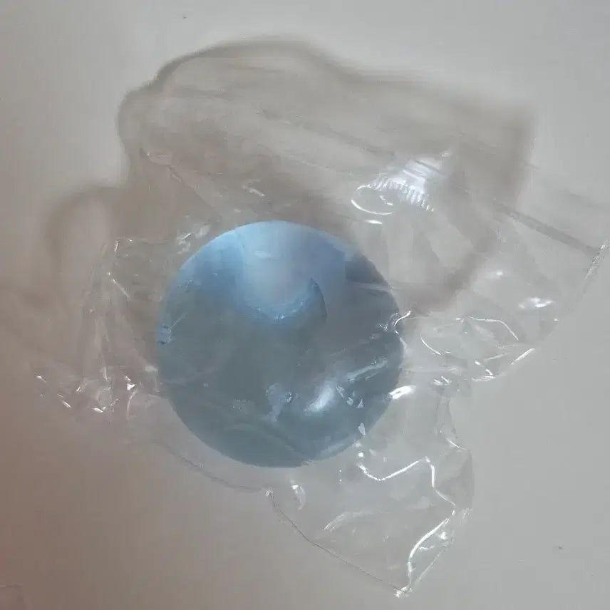 [BUNJANG] Translucent Blue Scarf / 투명 블루 슬랑이