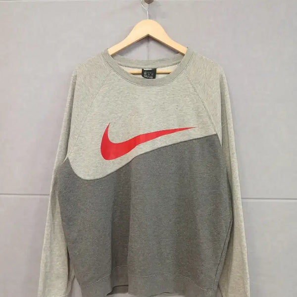 [BUNJANG] Nike Big Swoosh Sweatshirt XXL / *나이키 빅스우시 맨투맨 XXL