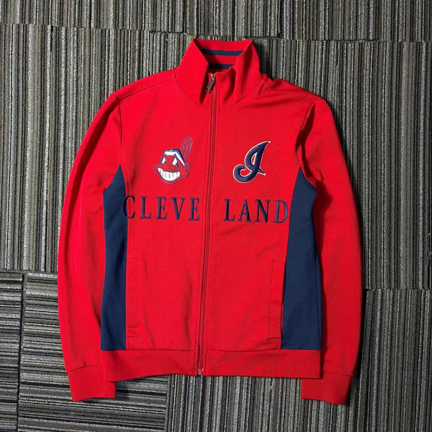 [BUNJANG] MLB Cleveland Indians Track Top / 앰엘비 클리블랜드 인디언스 트랙탑