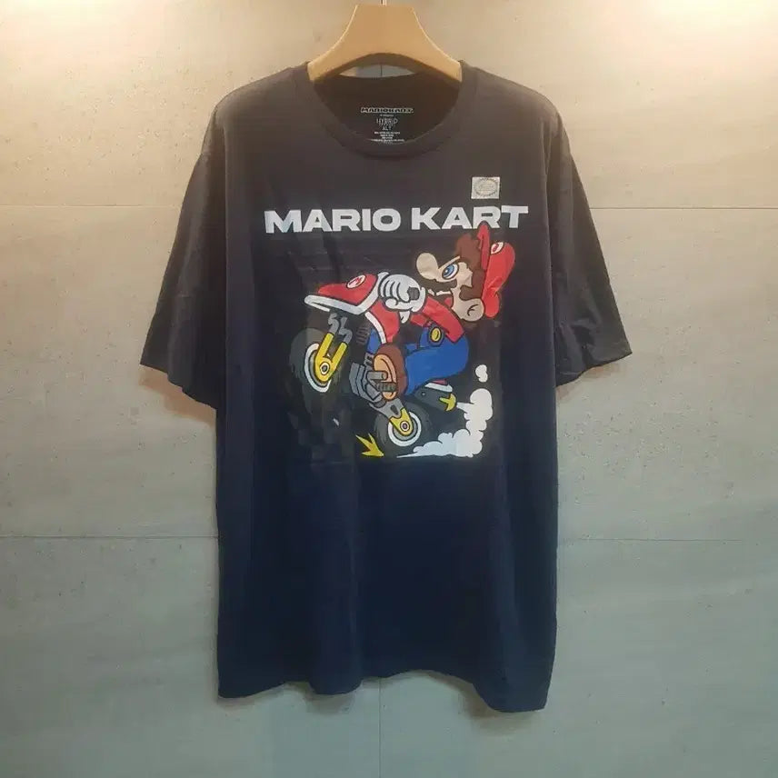 [BUNJANG] Nintendo Mario Kart Graphic T-Shirt XLT / 닌텐도. 마리오카트. 반팔티