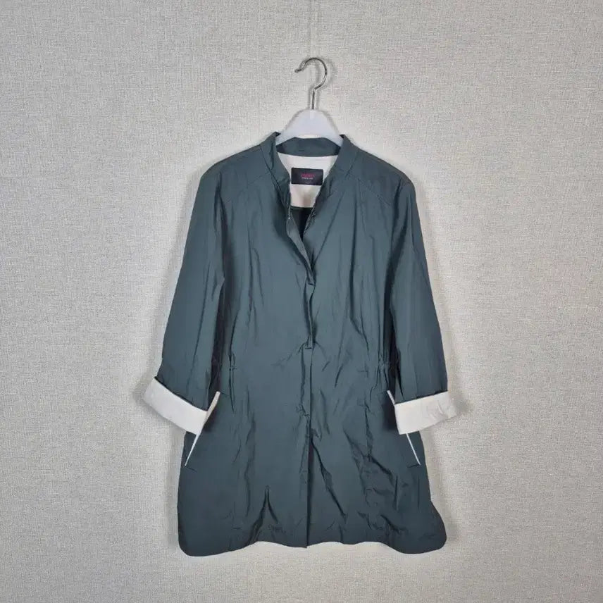 [BUNJANG] JISUN Dark Green Windbreaker Jumper / (#95)바스락바스락 지센 다크 그린 바람막이 점퍼