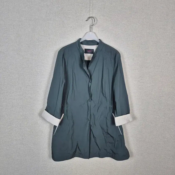 [BUNJANG] JISUN Dark Green Windbreaker Jumper / (#95)바스락바스락 지센 다크 그린 바람막이 점퍼