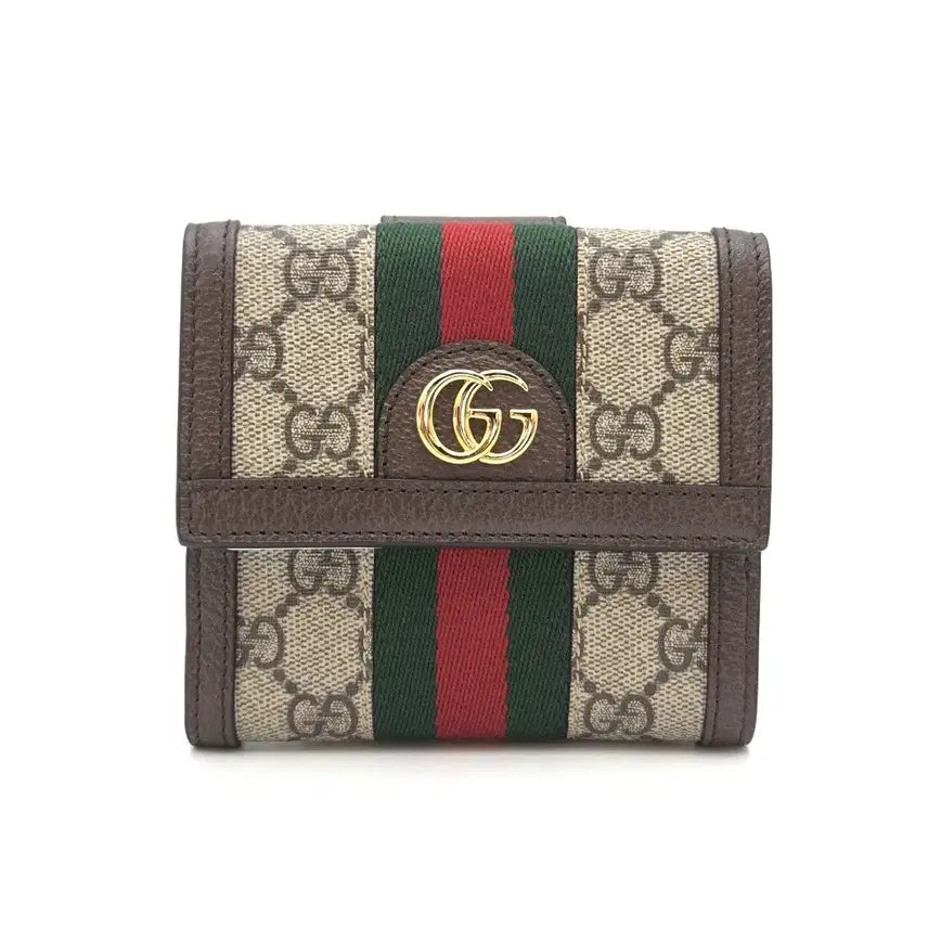 [BUNJANG] Gucci Ophidia GG Flap Wallet (523173) Mint Condition / [다올 범어점] 구찌 오피디아 GG 플랩 반지갑(523173) 상태 S