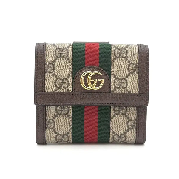 [BUNJANG] Gucci Ophidia GG Flap Wallet (523173) Mint Condition / [다올 범어점] 구찌 오피디아 GG 플랩 반지갑(523173) 상태 S