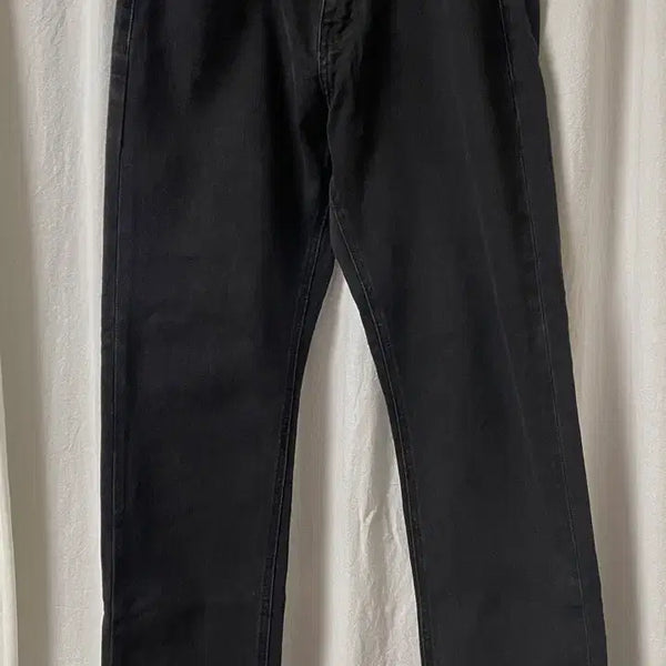 [BUNJANG] CONNECT KNOCK Cropped Straight Denim Pants Black M / 미착용 커넥트킨록 크롭 스트레이트 데님 팬츠 블랙 M