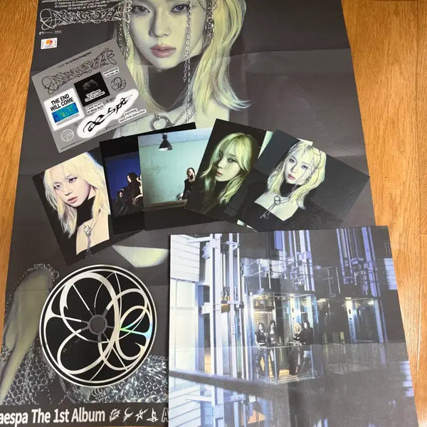 [BUNJANG] aespa The 1st Album Bundle Set (Excluding Photocards) / 에스파 The 1st Album 구성품 일괄 판매 (포카X)
