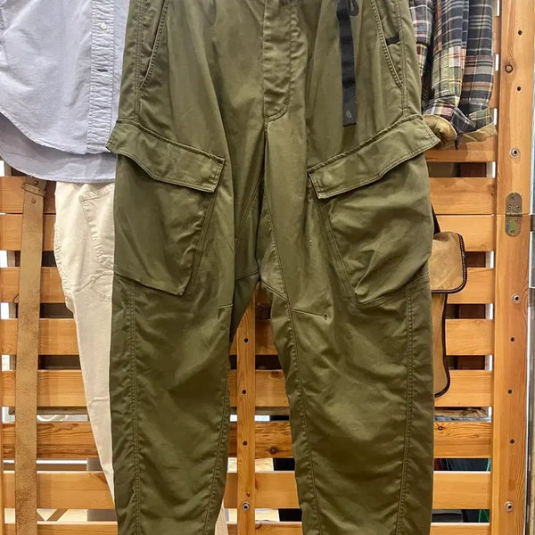 [BUNJANG] Nike Utility Webbing Cargo Pants Olive Green Cotton Blend Ripstop / 나이키 카고 팬츠