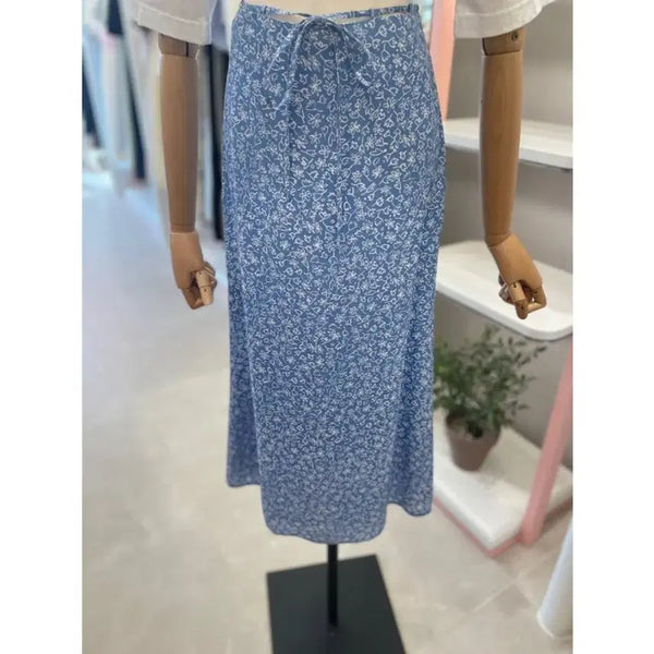 [BUNJANG] It Michaa Belted Chiffon Long Skirt / 잇미샤 벨티드 쉬폰스커트 24년