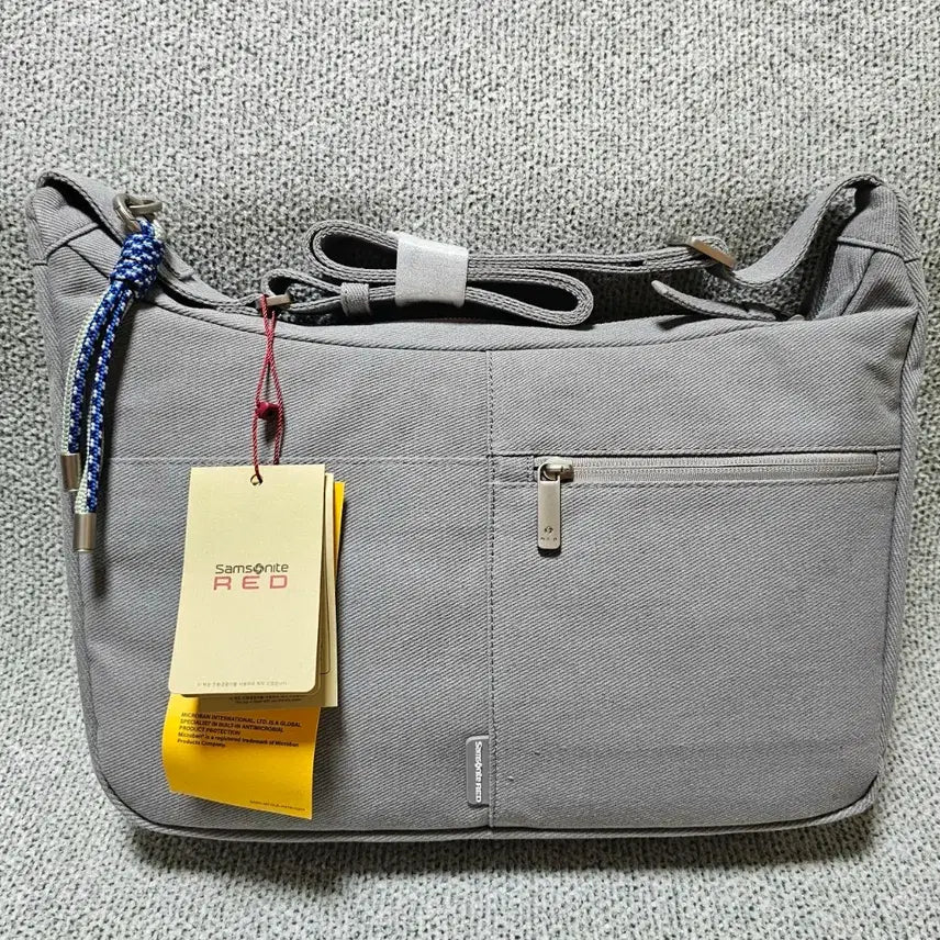 [BUNJANG] Samsonite Flotta Shoulder Bag Grey / [매장구입] 샘소나이트 FLOTTA 숄더백