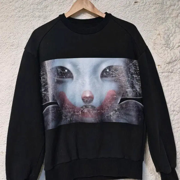 [BUNJANG] JUUN.J Paolo Petronio Graphic Print Sweatshirt / 준지 파올로패드로니 그래픽 프린트 맨투맨