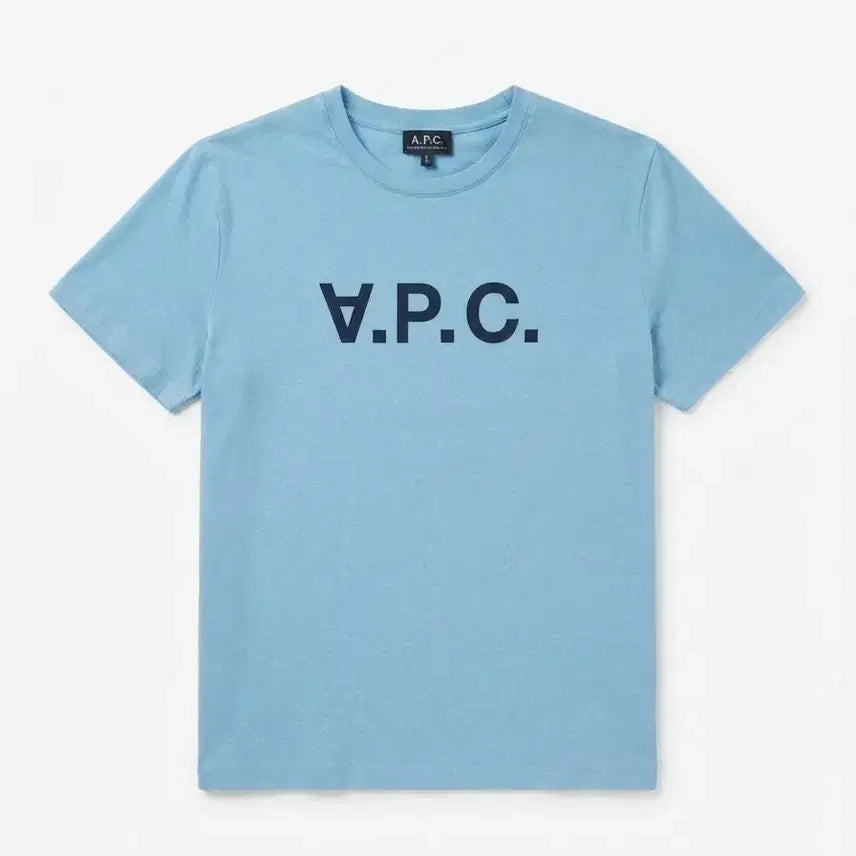 [BUNJANG] A.P.C. VPC T-Shirt Sky Blue L / A.P.C. VPC 반팔티 하늘색 L