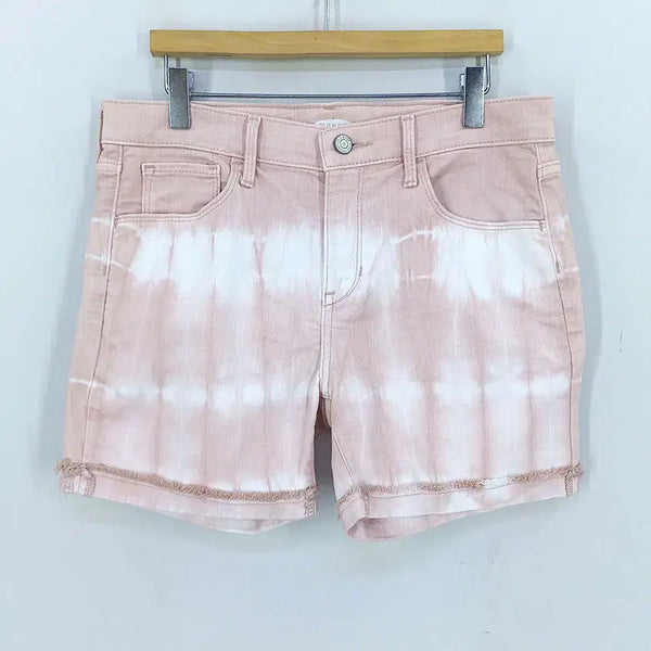 [BUNJANG] Old Navy Women's Summer Washed Denim Shorts (Tone Down Pink) / 올드네이비 여성 여름 워싱 숏데님팬츠 톤다운핑크 (HU46285)