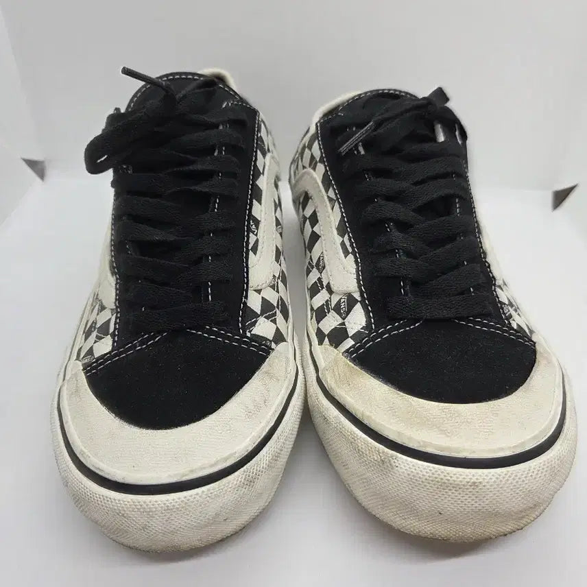 [BUNJANG] Vans Old Skool Check Sneakers / 반스 올드스쿨 체크 스니커즈