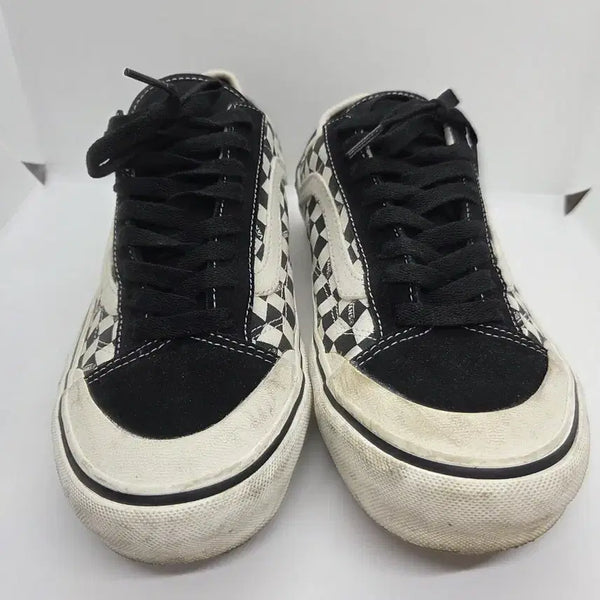 [BUNJANG] Vans Old Skool Check Sneakers / 반스 올드스쿨 체크 스니커즈
