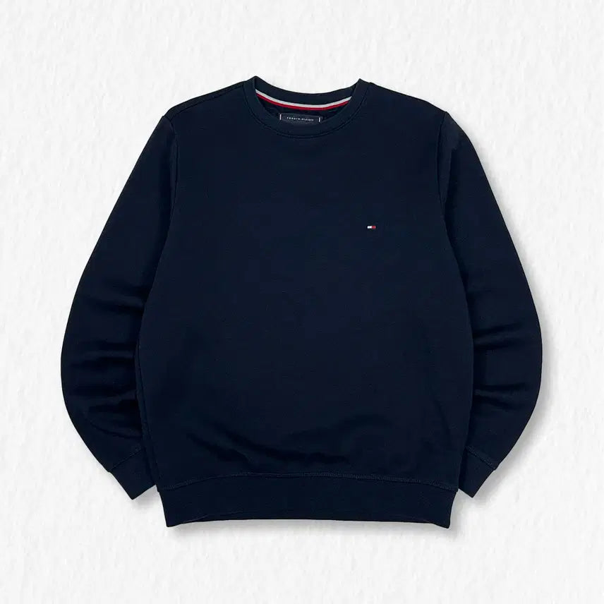 [BUNJANG] Tommy Hilfiger Sweatshirt Black / 타미힐피거 맨투맨 블랙