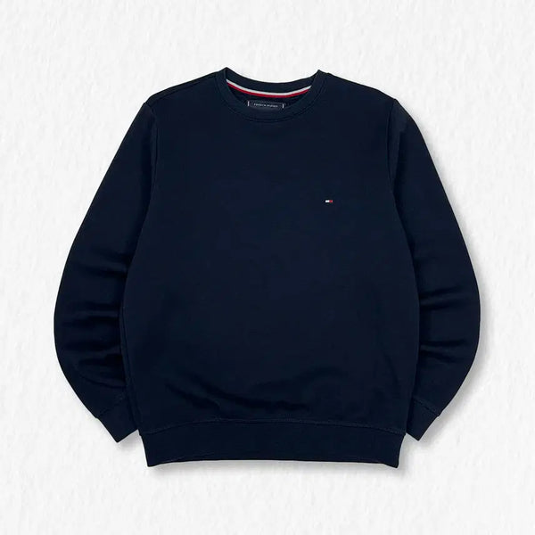 [BUNJANG] Tommy Hilfiger Sweatshirt Black / 타미힐피거 맨투맨 블랙