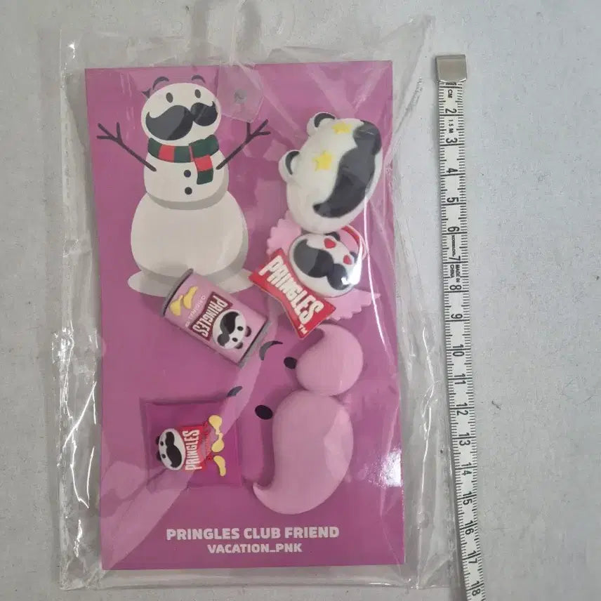 [BUNJANG] Pringles Jibbitz 5-Type Set / (새상품)프링글스 지비츠 5종 세트