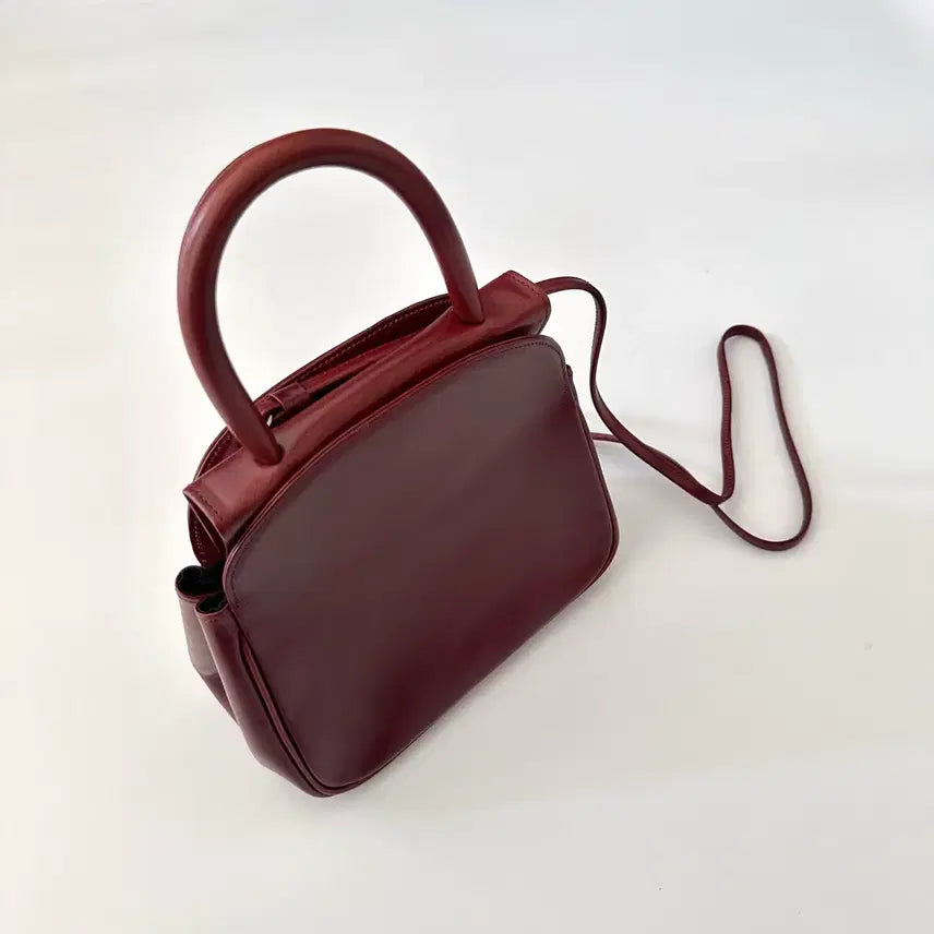 [BUNJANG] Michiamo 2-Way Leather Bag / 미키아모 michiamo 2way 가죽백