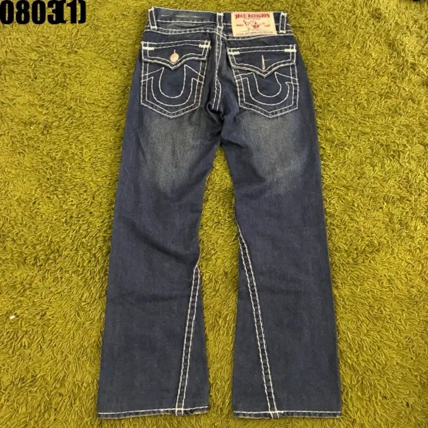 [BUNJANG] True Religion Jeans (White Stitch) / 트루릴리젼 청바지 (흰색 스티치)