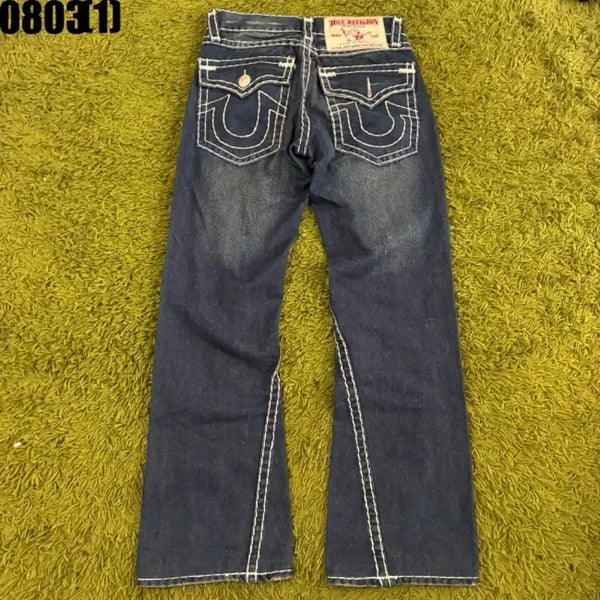 [BUNJANG] True Religion Jeans (White Stitch) / 트루릴리젼 청바지 (흰색 스티치)