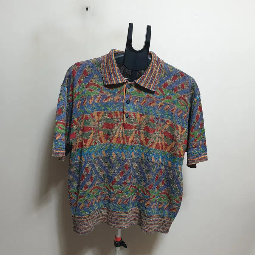 [BUNJANG] Missoni Short Sleeve Knit T-Shirt / 미쏘니 반팔니트티셔츠/105