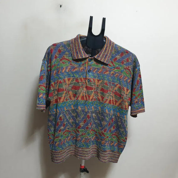 [BUNJANG] Missoni Short Sleeve Knit T-Shirt / 미쏘니 반팔니트티셔츠/105