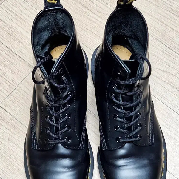 [BUNJANG] Dr. Martens 1460 Black Smooth Leather Boots UK 9 / 닥터마틴 1460 블랙 스무스 uk9
