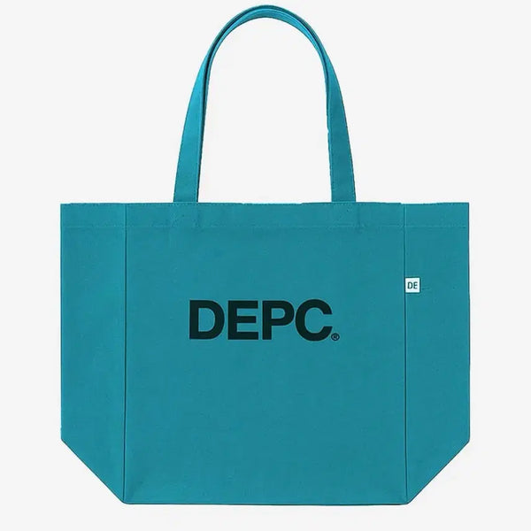 [BUNJANG] LOGO ECO BAG - TEAL / LOGO ECO BAG - TEAL 뎁크 에코백