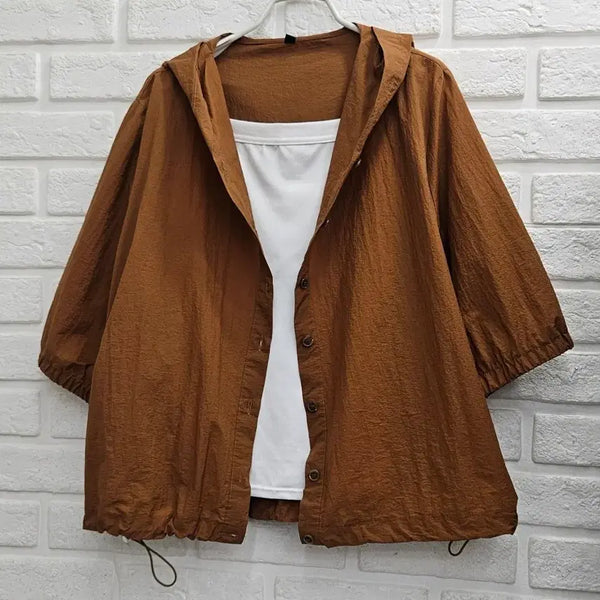[BUNJANG] Hooded Windbreaker Jacket / A4915  후드 바람막이 쟈켓