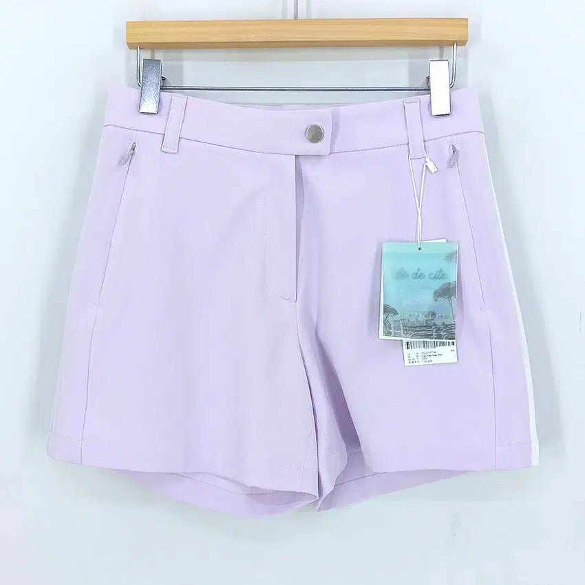 [BUNJANG] CDCD Women's Summer Lightweight Shorts Pastel Purple (HU46289) / 시테드시테 여성 여름 홑겹 숏팬츠 파스텔퍼플 (HU46289)