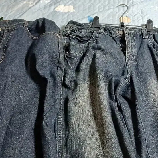 [BUNJANG] Men's Jeans Set (2 pieces), Size 32 / 청바지 2장 세트 32싸이즈