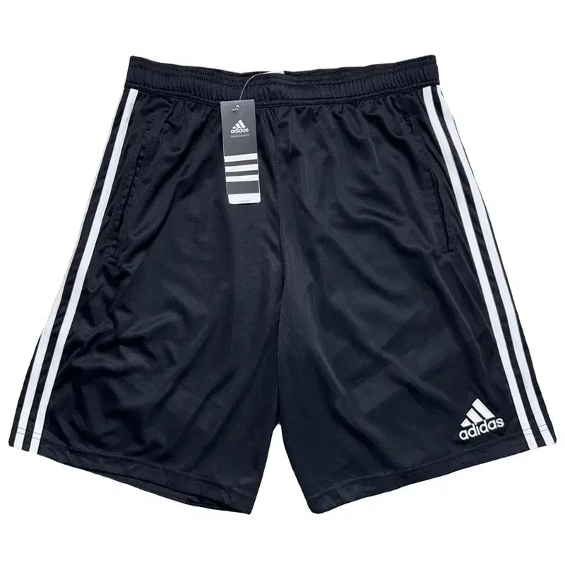 [BUNJANG] Adidas Three-Stripes Training Shorts Black / 새상품 ADIDAS 삼선 트레이닝 쇼츠 블랙 110