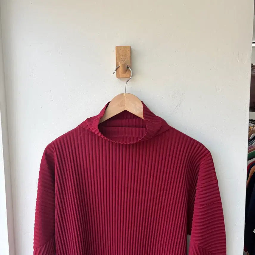 [BUNJANG] Issey Miyake Homme Plissé High Neck Top / 17661 - 이세이 미야케 옴므 플리츠 하이넥 탑