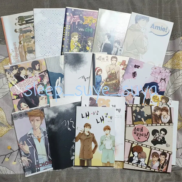 [BUNJANG] Unreleased Game "Black Room" Fan Fiction & "Grey City" OST CD Bundle / 수일배 검은방 회색도시 승범태현 강민태현 회지 OST CD 등등