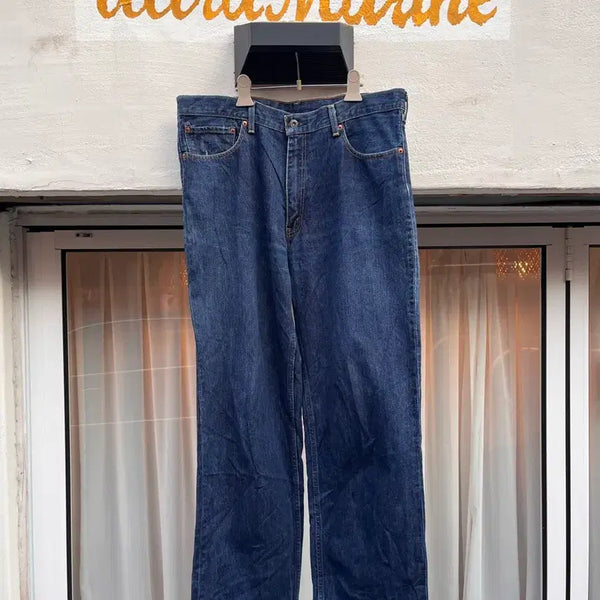 [BUNJANG] Levi's 502 Straight Denim Pants (Made in Japan, 2003) / 2000s 리바이스 502 스트레이트 데님 팬츠 (일본제) (사이즈 W38 L34)