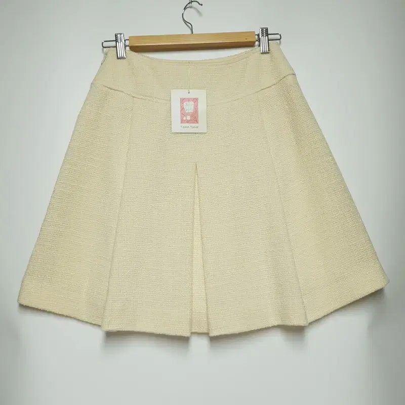 [BUNJANG] TASSE TASSE Tweed Pleated Skirt / TASSE TASSE 트위드 플리츠 스커트 55