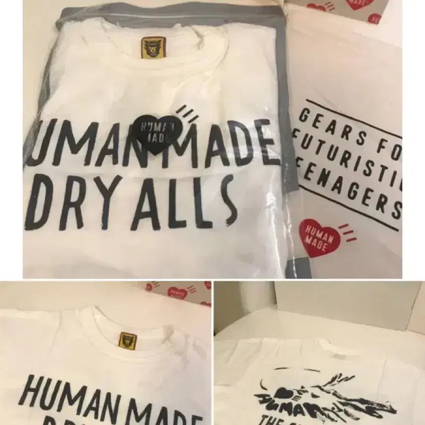 [BUNJANG] Human Made T-Shirt White XXL / 휴먼메이드 반팔티 화이트 xxl