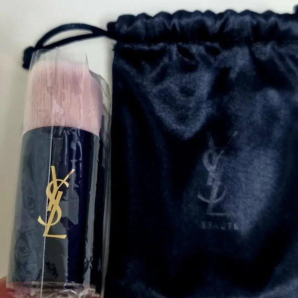 [BUNJANG] Yves Saint Laurent Satin Glow Brush Pouch Set (Sealed) / 입생로랑 새틴 글로우 브러쉬 파우치 세트 미개봉