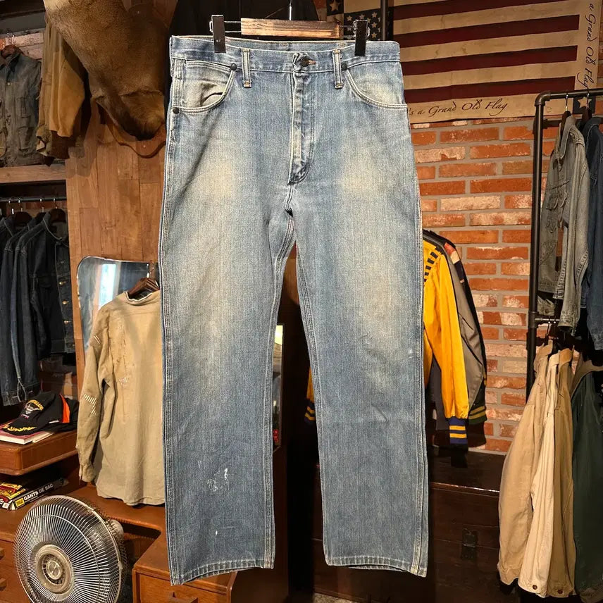 [BUNJANG] 70s USA Vintage Wrangler Denim Pants / 70s USA 빈티지 랭글러 데님 팬츠