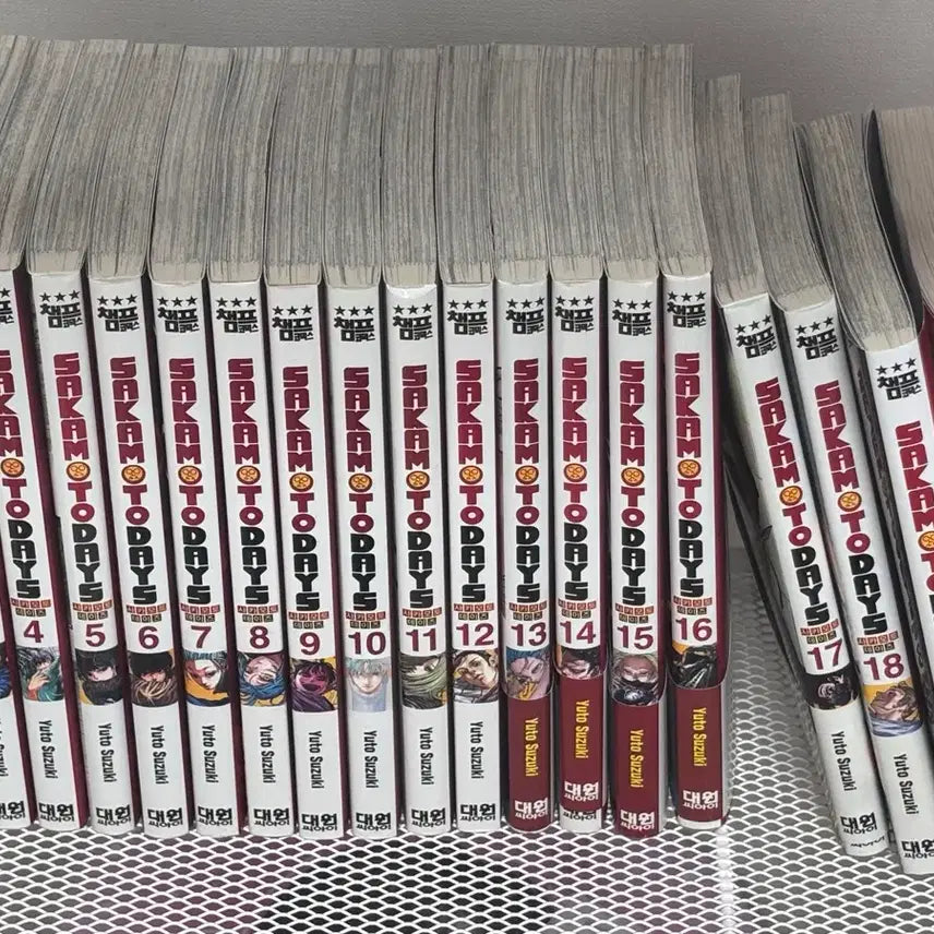 [BUNJANG] Sakamoto Days Complete Manga Set Volumes 1-19 / 사카데이 만화책 일괄 양도 1~19권 킬러들의 방식 개별 사카모토 데이즈