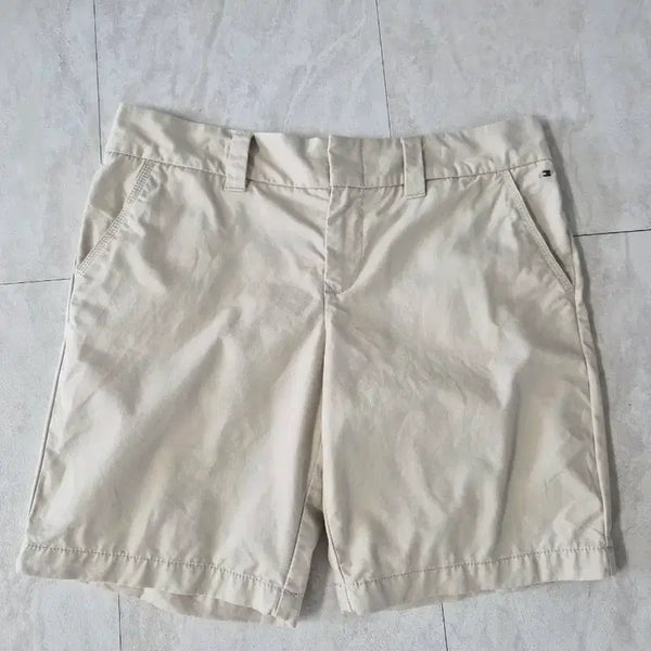 [BUNJANG] Tommy Hilfiger Cotton Chino Shorts Size 34 Beige / 타미힐피거 치노 면 반바지 34