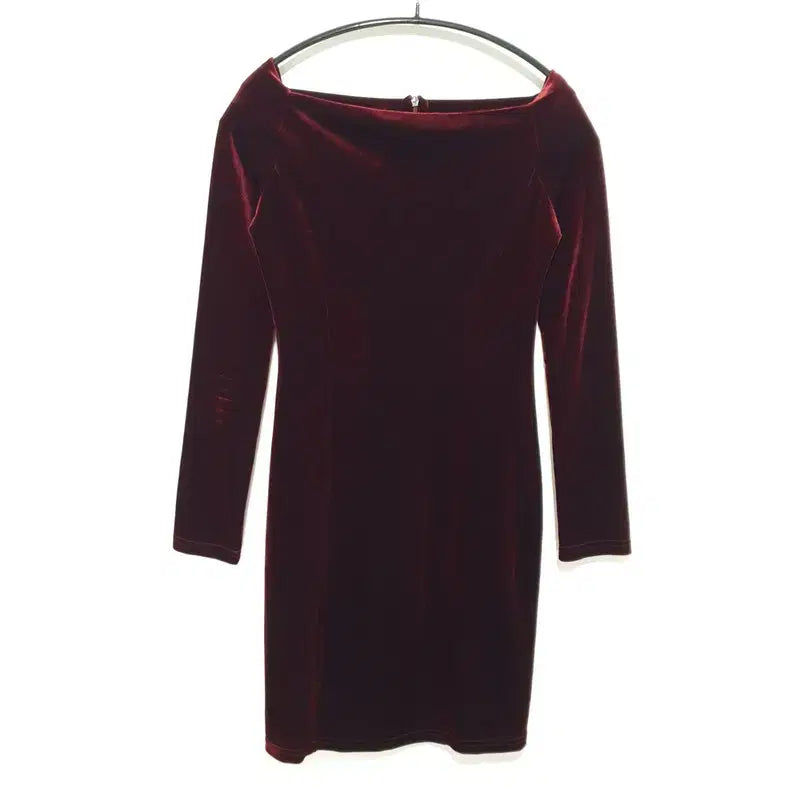 [BUNJANG] ERANZI Velour Dress S_W0777 / ERANZI 벨루어 드레스 S_W0777