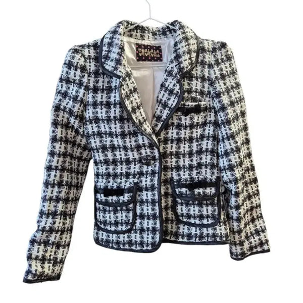 [BUNJANG] Vintage Chanel-style Tweed Jacket / 트랄랄라 샤넬풍? 트위드  빈티지
