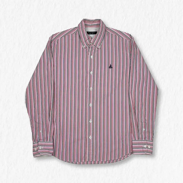 [BUNJANG] Beanpole Striped Shirt / 빈폴 스트라이프 셔츠