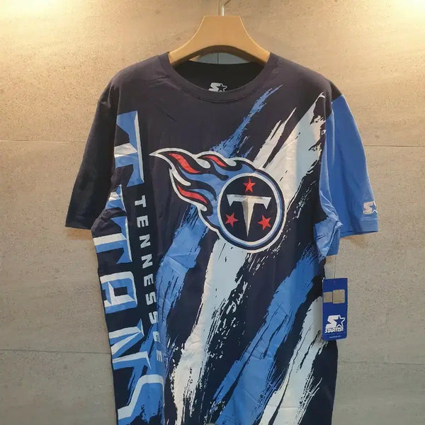 [BUNJANG] Starter Tennessee Titans Short Sleeve T-Shirt / STARTER. 테네시 타이탄스.  반팔티.