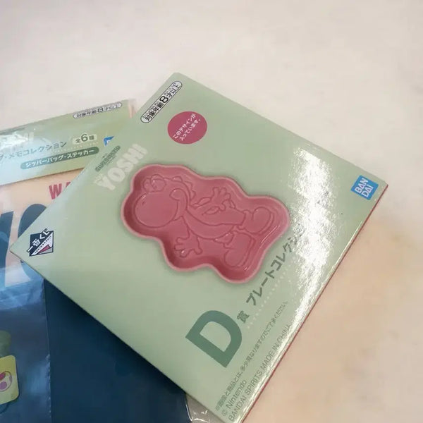 [BUNJANG] Yoshi Kuji D Prize Mini Plate & F Prize Item Bundle Set / 요시 쿠지 d상 미니접시 f상 일괄